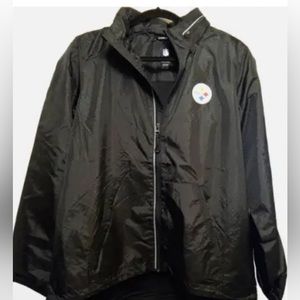 NWT MSX By Michael Strahan NFL Women’s Steelers Jacket Size Xl Black In Color